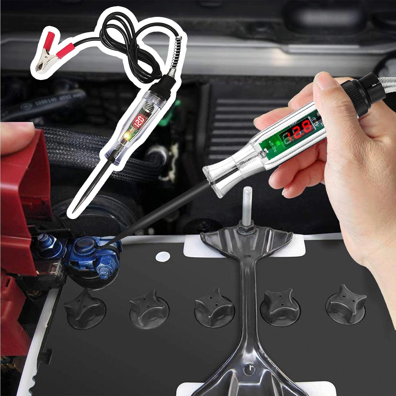 OBDResource Testlamp auto circuit tester, 0-80V DC
