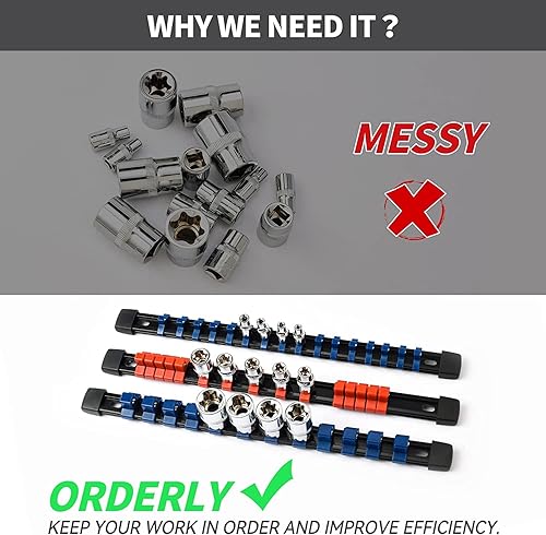 Miniatura 7 de Juego de organizador de enchufes de 27 piezas, 14 pulgadas x 144 clips, 90 clips de 38 pulgadas, clips de 12 pulgadas x 72 clips, soporte de enchufe