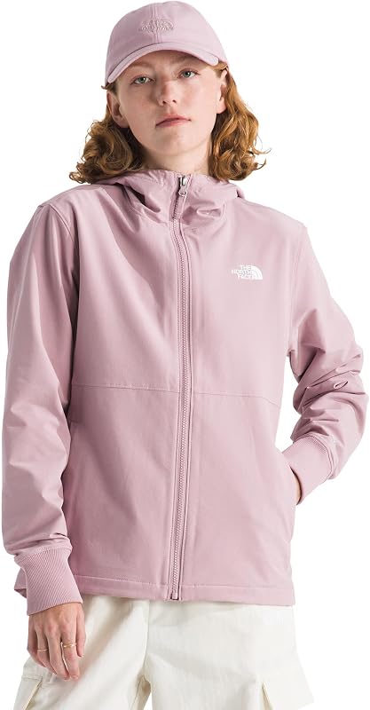 campera polar con capucha THE NORTH FACE Shelbe Raschel para mujer (talla estándar y grande) | Forro polar, resistente al viento y al agua.