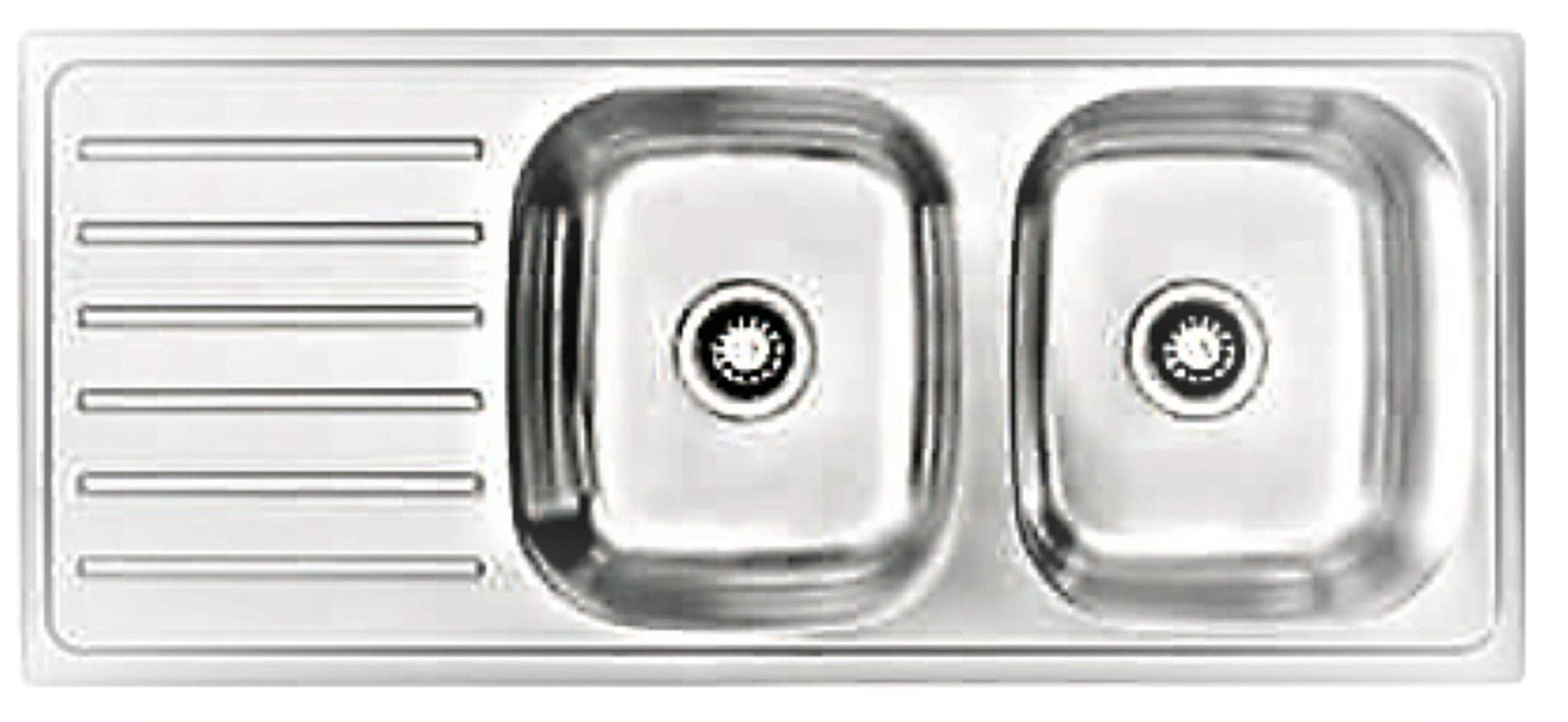 Buy CROCODILE 304 Grade MATT Finish Stainless Steel Double Kitchen Sink