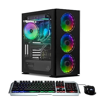 Amazon.com: YEYIAN PC para juegos Ryzen 7 7800X3D 4.2 GHz