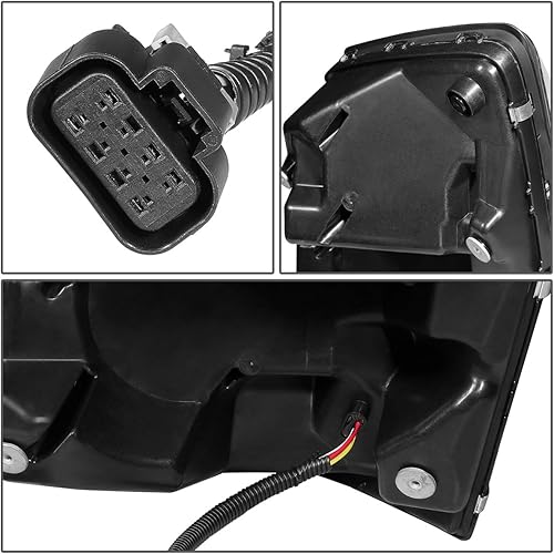 Miniatura 5 de Auto Dynasty Faros delanteros de proyector de señal de giro secuencial con doble LED Halo DRL compatible con Volvo VN VNL 300 400 430 630 740 04-18,