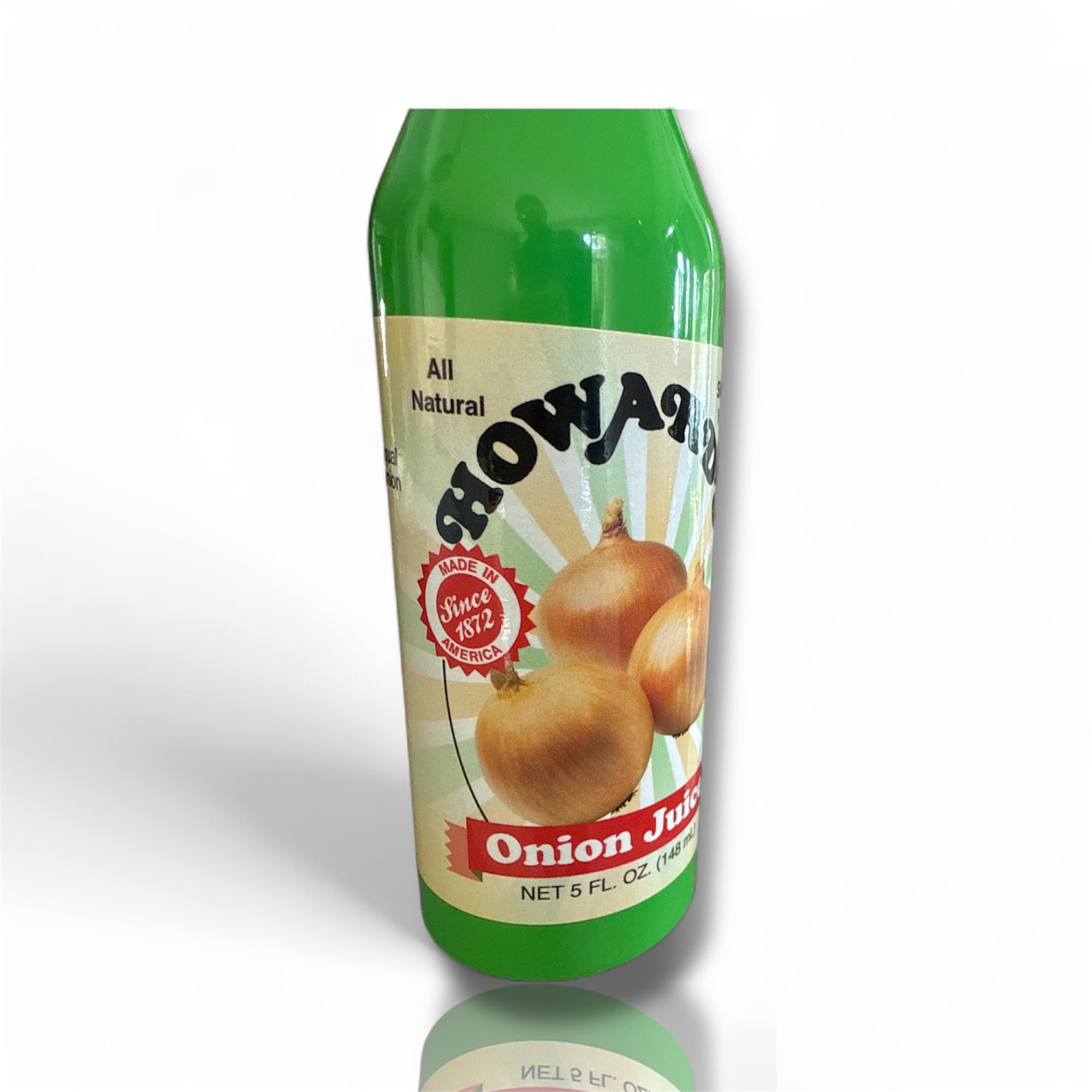 Howard’s Onion Juice, 5 fl oz | Pure Liquid Onion Seasoning | All-Natural Flavor Enhancer for Cooking, Marinades, Dressings & Sauces | No Artificial Preservatives