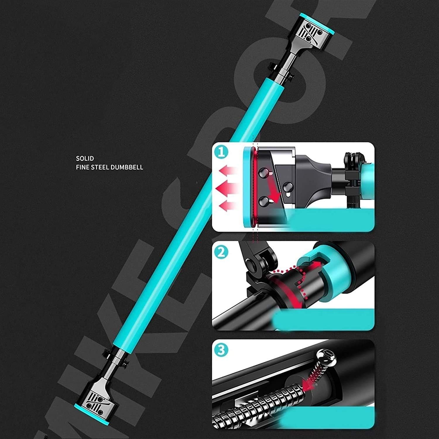 Adjustable Door horizontal bar Fixed Buckle Exercise Home Workout Gym Pull Up Training Bar Sport Fitness
