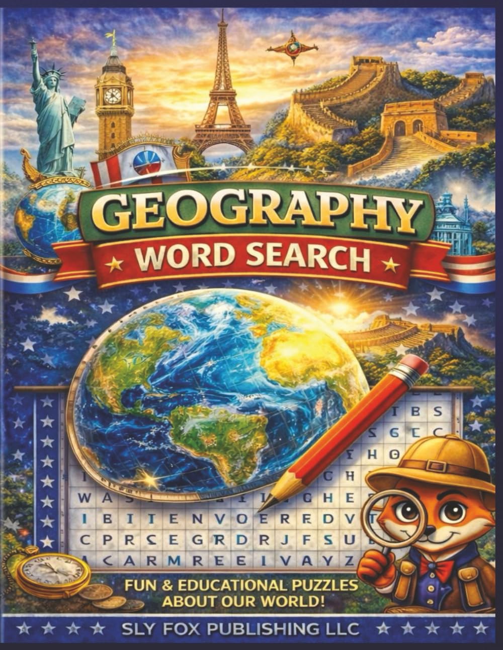 Geography Word Search (Sly Fox Puzzle Series)