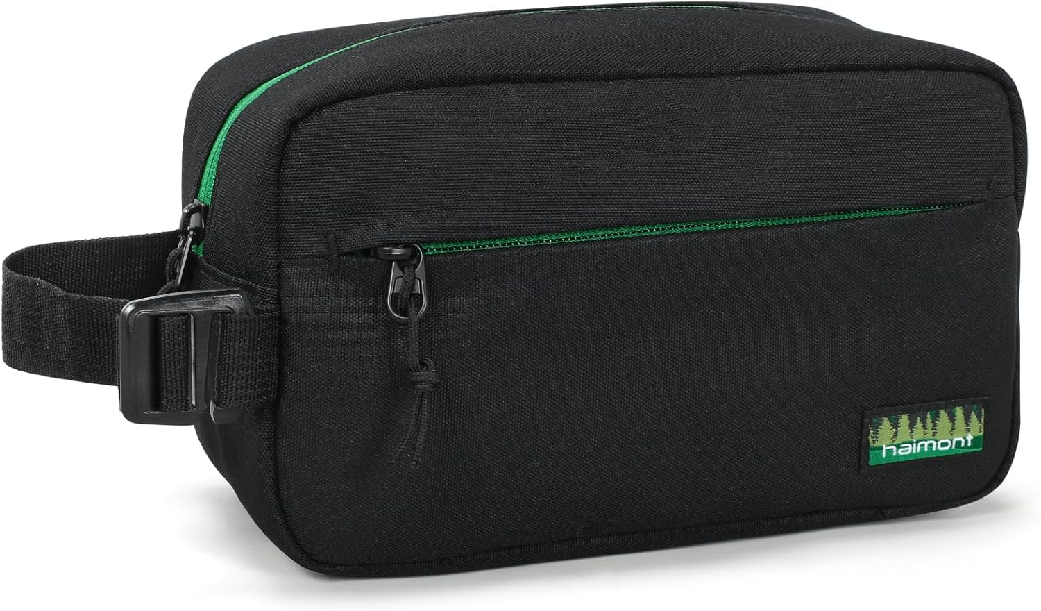 Haimont Freezable Snack Lunch Bag with Buckle Handle, Reusable Freezer Small Cooler, Mini Insulated Bag for Work Travel, Black - Image 4