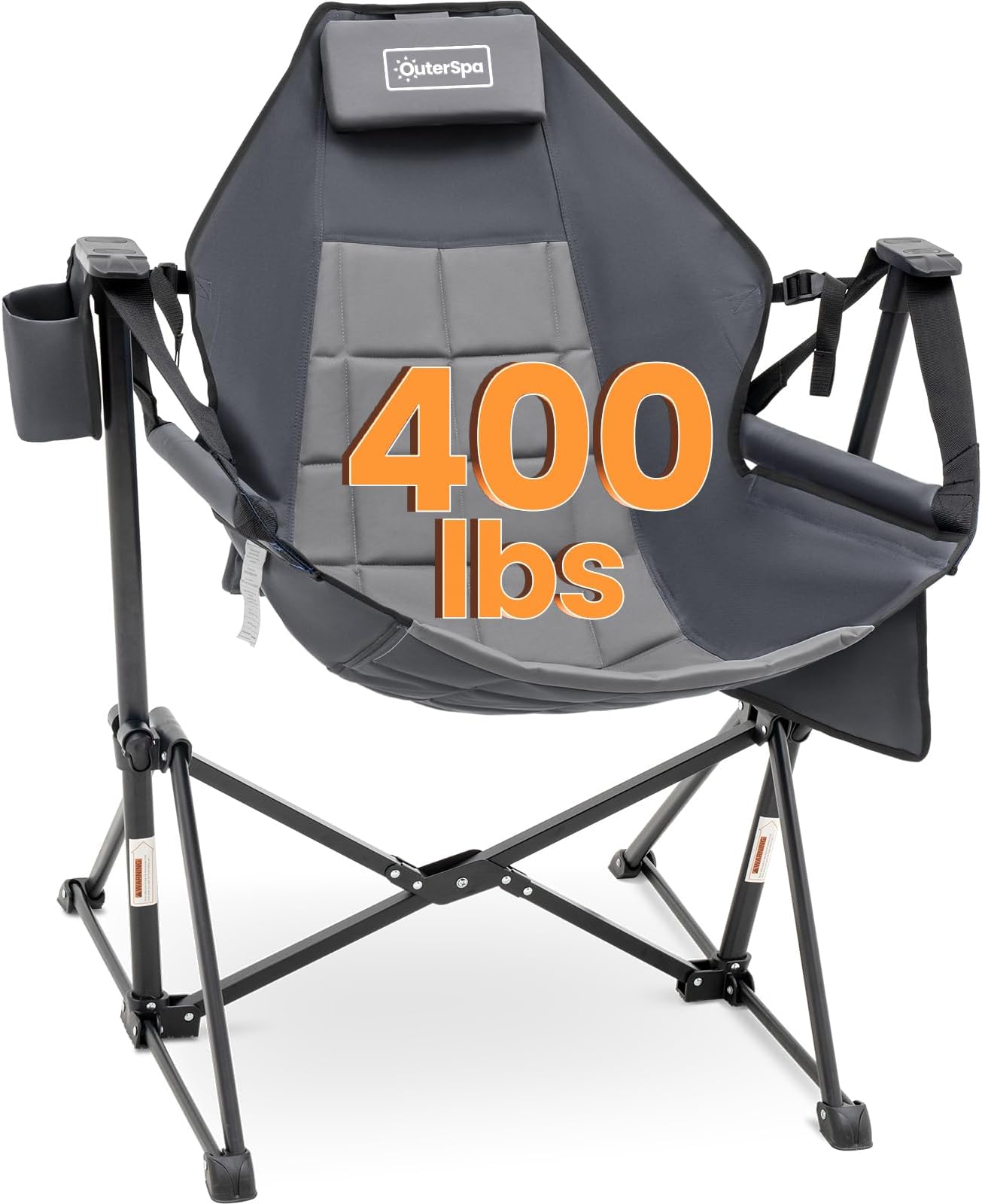 Amazon.com: Member's Mark Swing Chair Lounger For Relaxing With Arm ...
