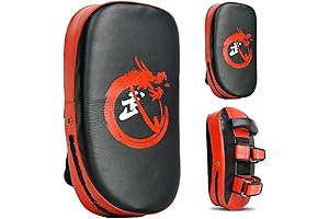 Curved Punch Kick Shield Muay Thai Pads MMA