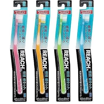 Amazon Reach リーチ プロポリテラ 歯ブラシ コンパクト ふつう リーチ歯ブラシ ビューティー 通販
