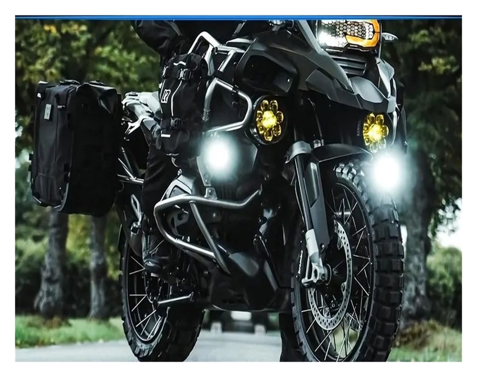 Phare Moto Pour BMW ATV UTV Truck F800GS F700GS Feu Auxiliaire 3 Pouces Moto Feu Antibrouillard Lampe Plus Lumineuse Feu Conduite Tout-terrain Pour Tout-terrain(2pcs A type)