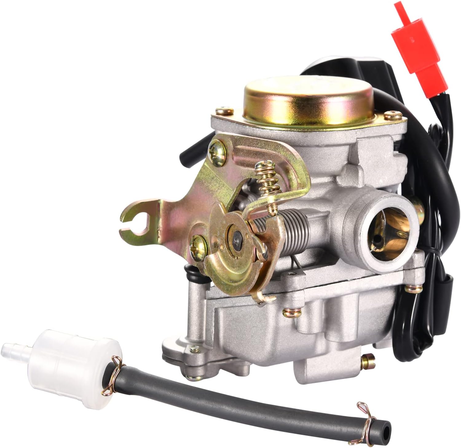 Kefflum 18mm Carburateur,50cc E-choke Vervangende Carburateur CPI, 2