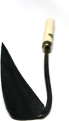 Miniatura 6 de JGI HOMI 2 - Herramienta de jardín para desmalezar, jardinería, cosecha y plantación, arado de mano coreano homi, duradero, afilado y ergonómico