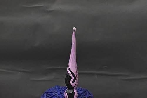 Miniatura 4 de Ganchos de ganchillo de madera para mano artrítica, mango ergonómico, agarre suave, tamaños grabados, juego de ganchos de ganchillo para hilo de