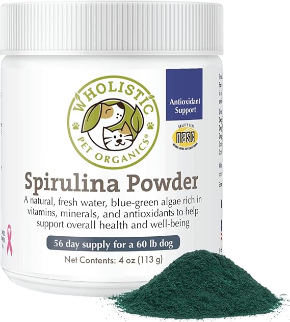 Wholistic Pet Organics Spirulina for Dogs Organic