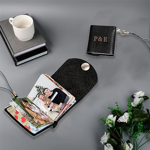 Miniatura 3 de Llavero de cuero personalizado para álbum de fotos con 4 a 20 fotos