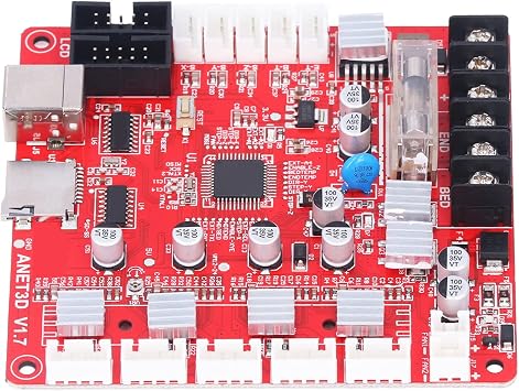 Anet E12 3D Printer Control Board, Mainboard Motherboard Module for Desktop Printer, Compatible with 1224V Power Supply