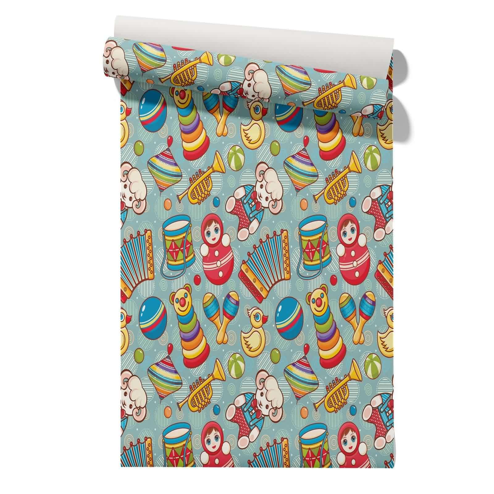 Cevan Style 20 London Wallpaper Roll For Kitchen Cute Cartoon Warm Checked Living Room Drawer Liner Wardrobe Cabinet Furniture Renovation Wallpaper 45X300cm