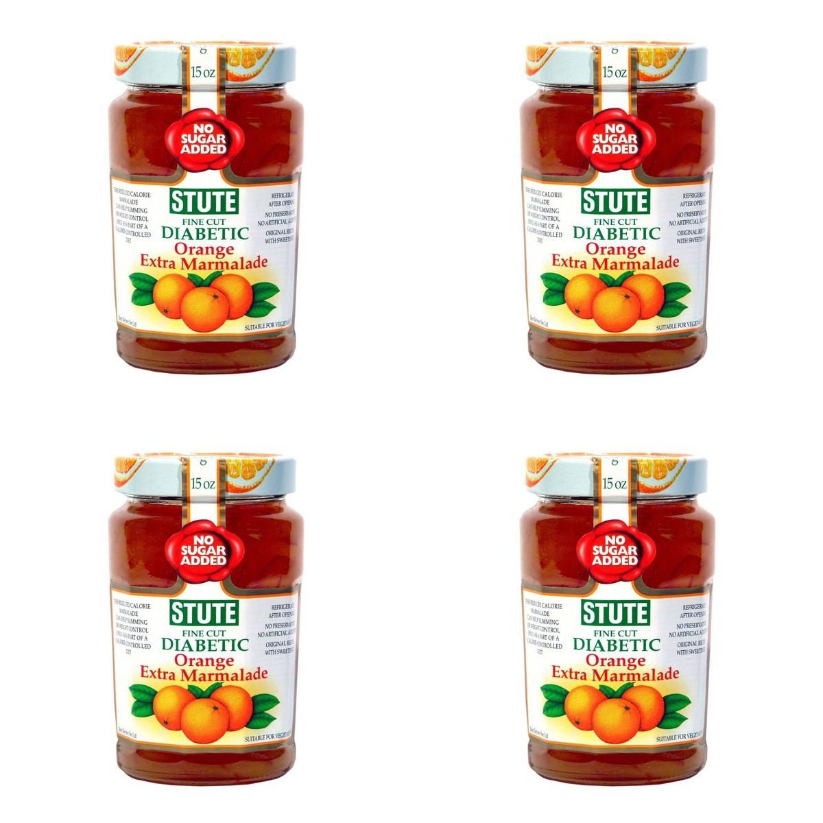 (4 PACK) - Stute Fine Cut Orange Extra Marmalade| 430 g |4 PACK
