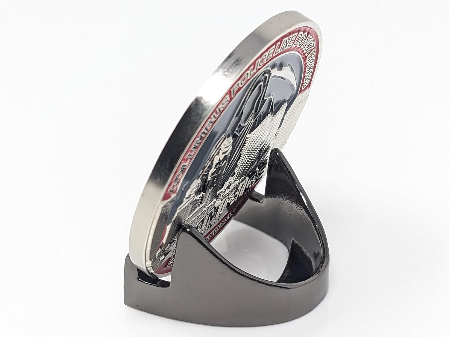 Military Challenge Coin Display Stand Solid Metal with