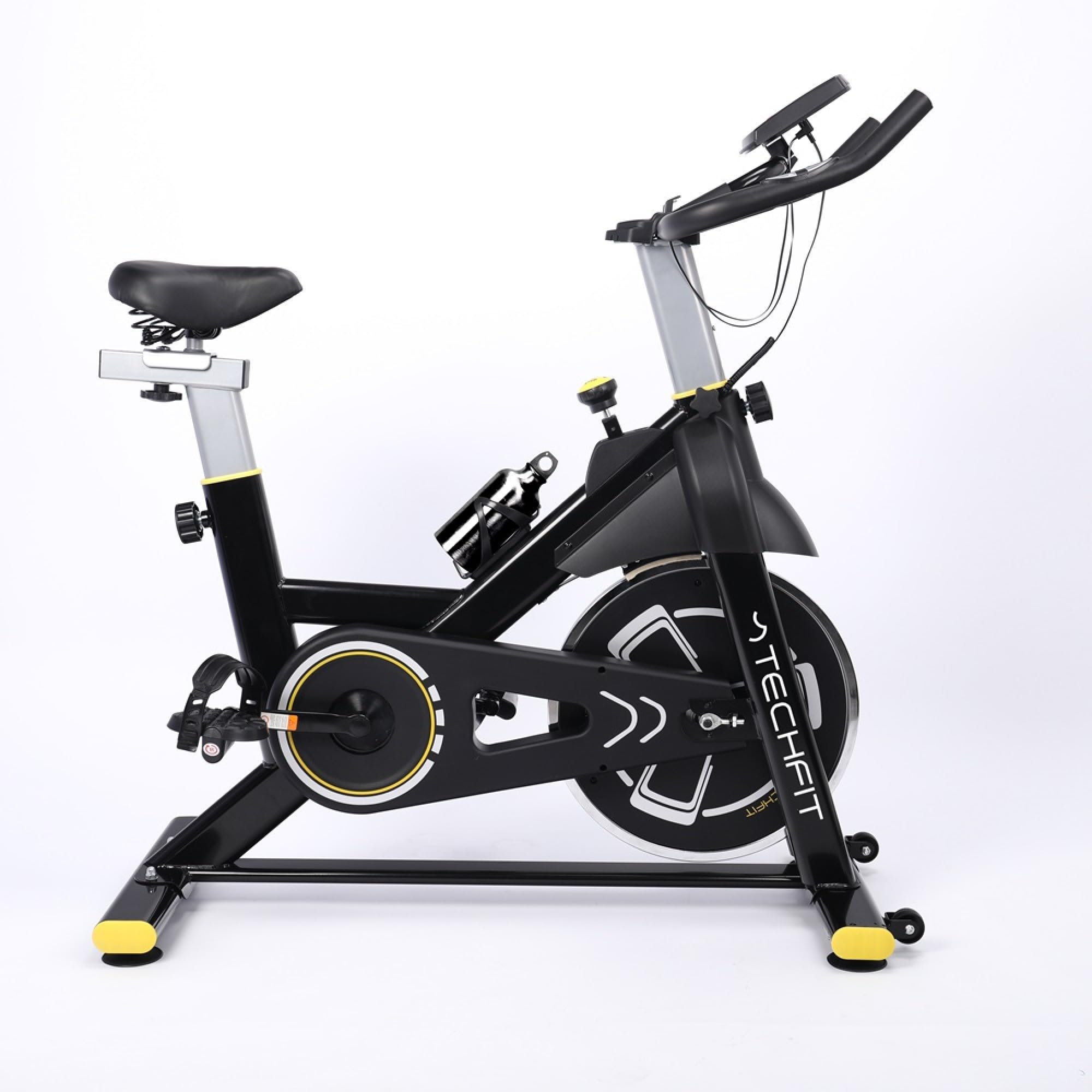 TechFit SBK800B stacjonarny rower treningowy do użytku wewnątrz z kołem zamachowym 8 kg, sprzęt do ćwiczeń w domu, trening cardio