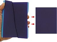 Vista 3 de BokWin 16 esponjas de lijado de grano 120/grano 220, kit de esponja de arena lavable y reutilizable