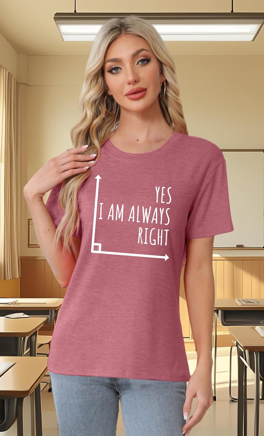 Pi Day Shirt Women Math Teacher Shirts: 3.14 Happy Pi Day Graphic T-Shirt Teacher Gifts Come to Math Side Casual Tops - Image 2