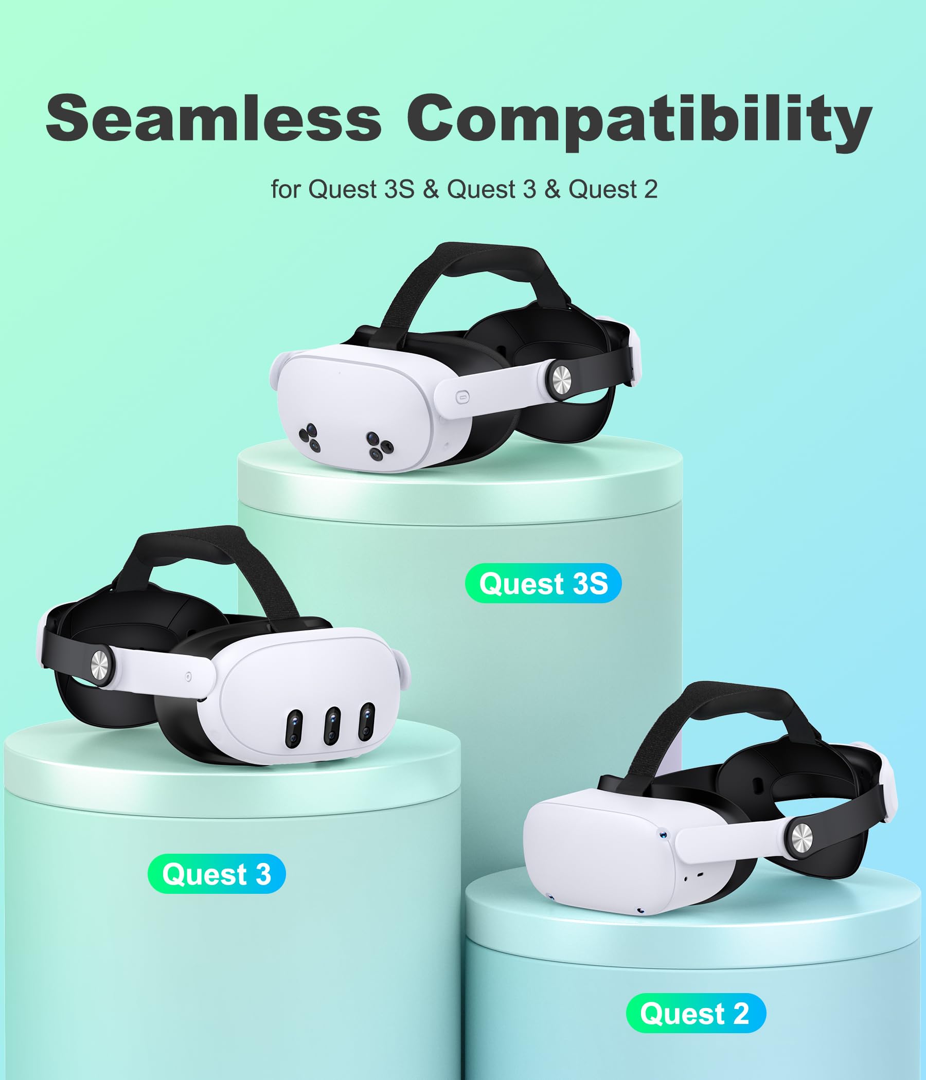 Amazon.com: NinjajoyOX Head Strap for Meta Quest 3S/Quest 3/Quest