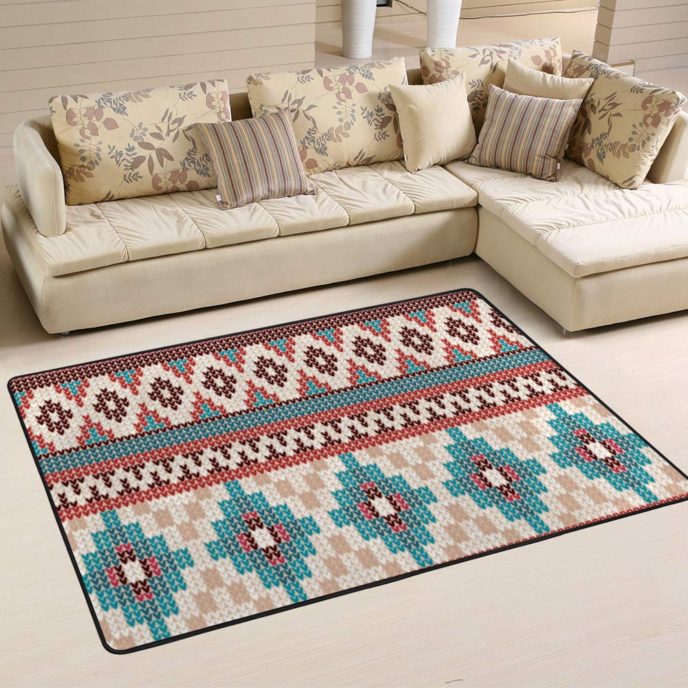 Tapis vintage de Pâques Ruchen 200x150cm pour salon