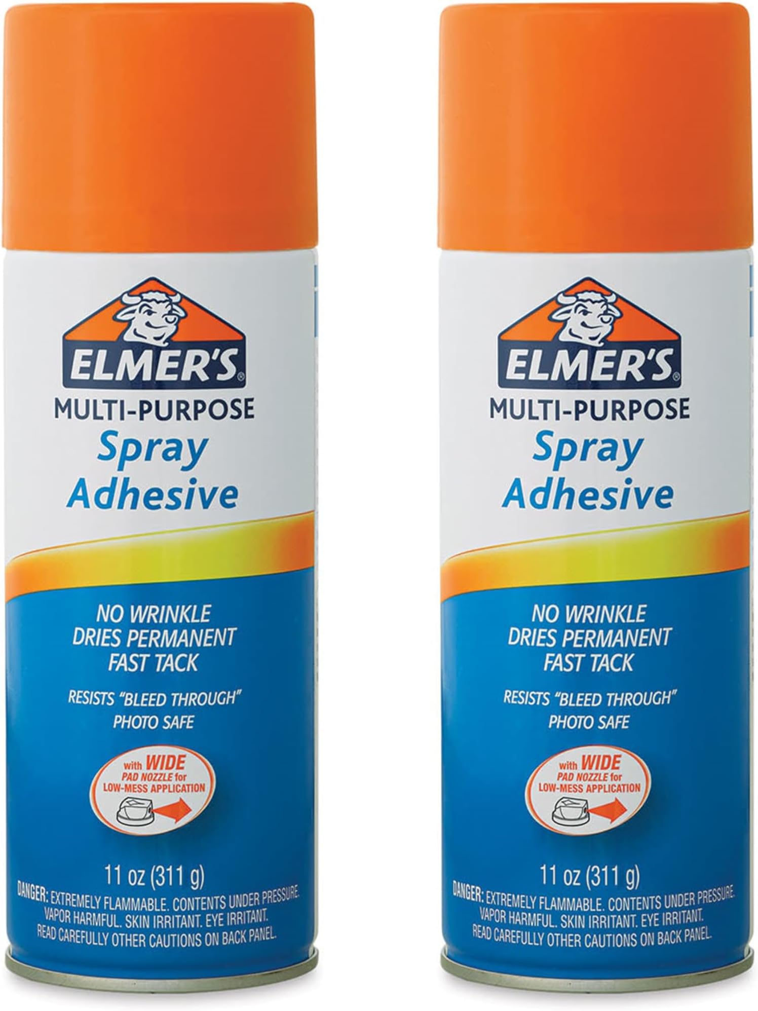 Elmer's MultiPurpose Spray Adhesive, 11 Oz, Dries Clear