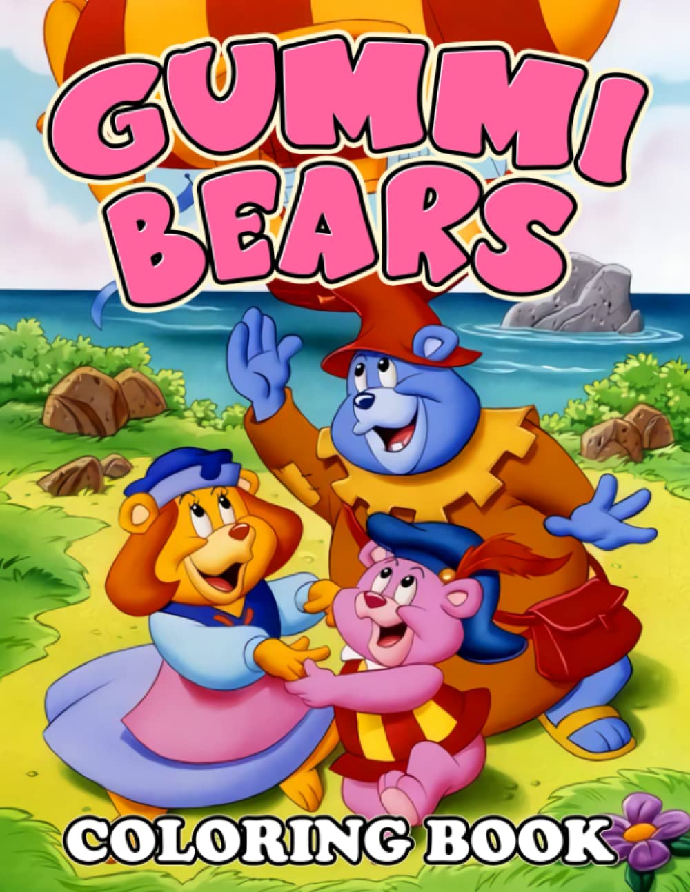 𝔾𝕦𝕞𝕞𝕚 𝔹𝕖𝕒𝕣𝕤 Coloring Book: American Animated Colouring Pages to Draw | With 30 Illustrations Pages for Birthday, Holiday