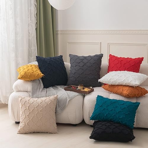 Miniatura 5 de UlikTree Paquete de 2 fundas de almohada de otoño de Halloween, fundas de cojín decorativas cuadradas para sofá, fundas de almohada decorativas de