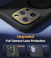 Vista 184 de Diaclara - Funda diseñada para iPhone 15 Plus de 6.7 pulgadas, transparente, cuerpo completo, con protector de pantalla, resistente de protección