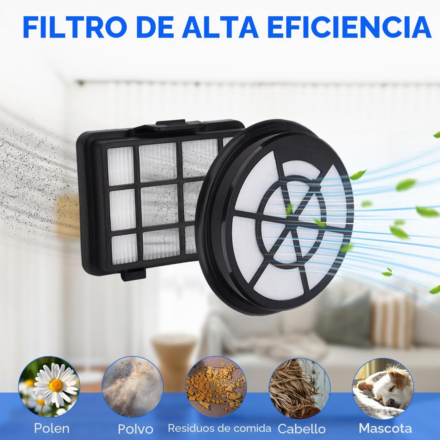 12 filtros para aspiradoras Bosch Serie 2 BGC05A220A-BGC05A320-BGC05A322-BGC05AAA1-BGS05A221-BGS05A222-BGS05AAA2/01-BGS05A220/02 Piezas de repuesto Hepa Filtro de protección del motor Filtro de aire