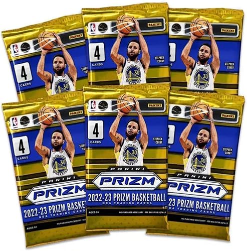 Miniatura 3 de Panini Prizm 2022-2023 - Caja lanzadora de tarjetas de baloncesto - 24 tarjetas de baloncesto por caja
