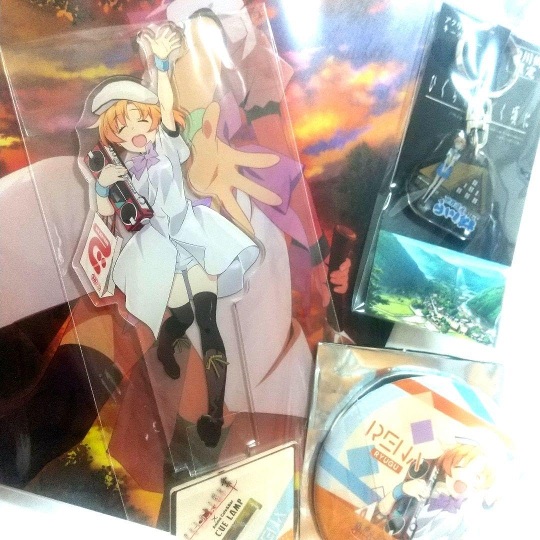 Amazon.co.jp: ひぐらしのなく頃に 竜宮レナ アクリルスタンド 缶