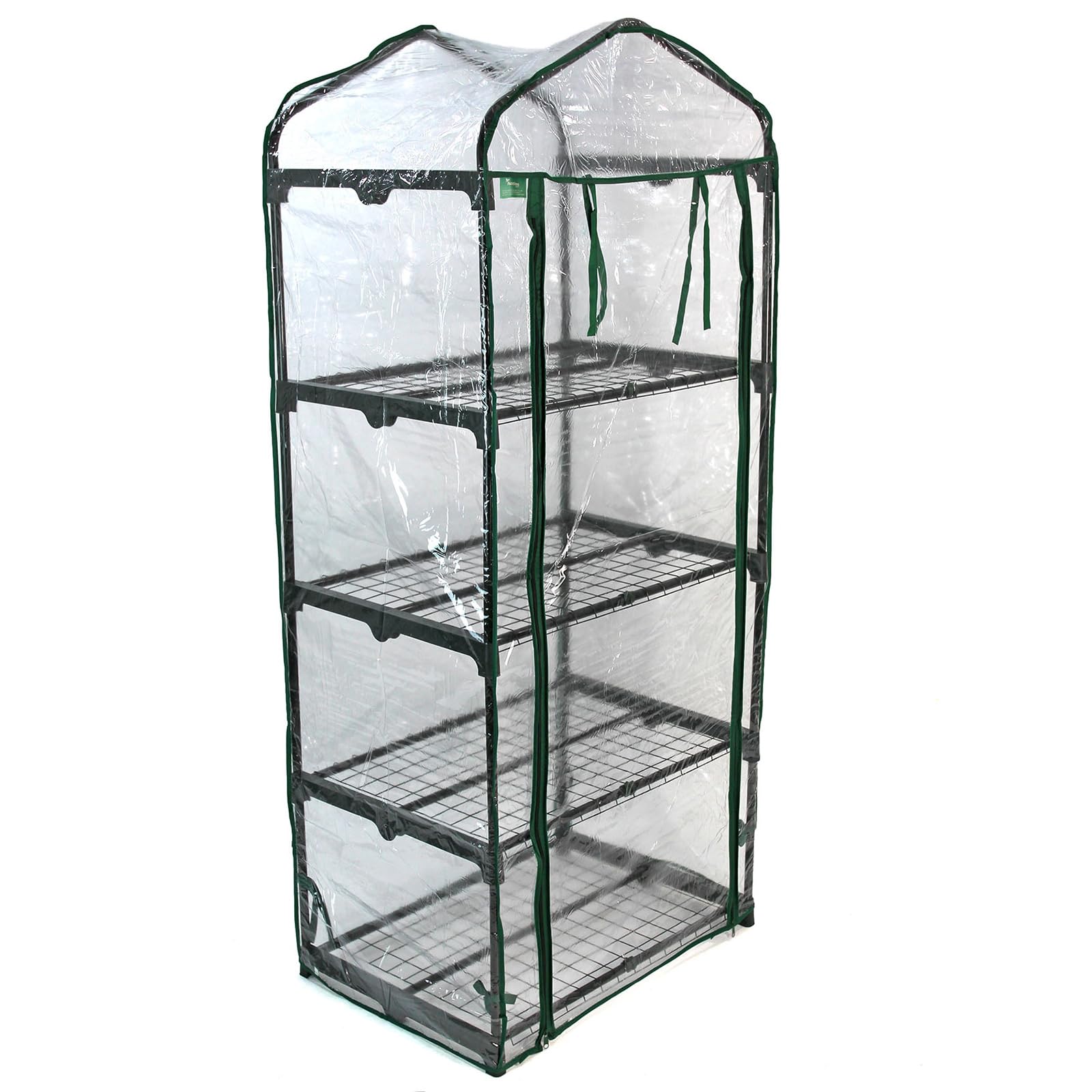 Actiasgear - 4-Tier Mini Outdoor Greenhouse with PVC or PE Cover (4-Tier Mini Greenhouse with PVC Cover)-picture-15