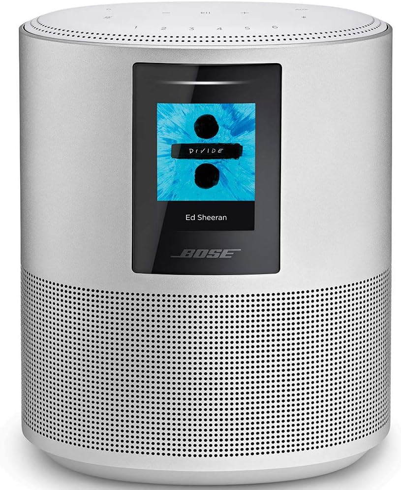 Bose Home Speaker 500: Smart Bluetooth Speaker with Alexa Voice Control Built-in, Silver - Image 1 of 7