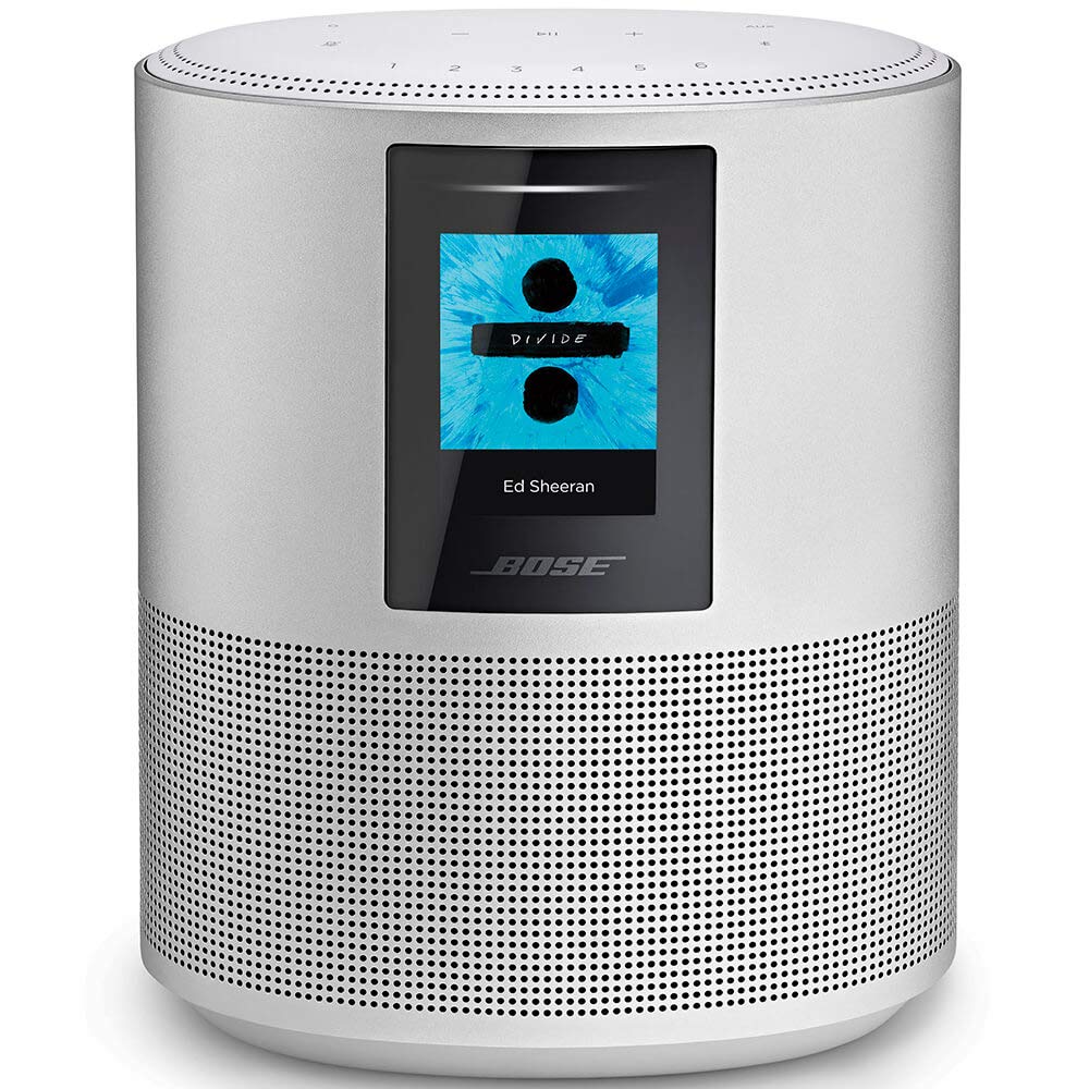 Bose Home Speaker 500 Smart Bluetooth Speaker with Alexa Voice Control Built-in Silver
