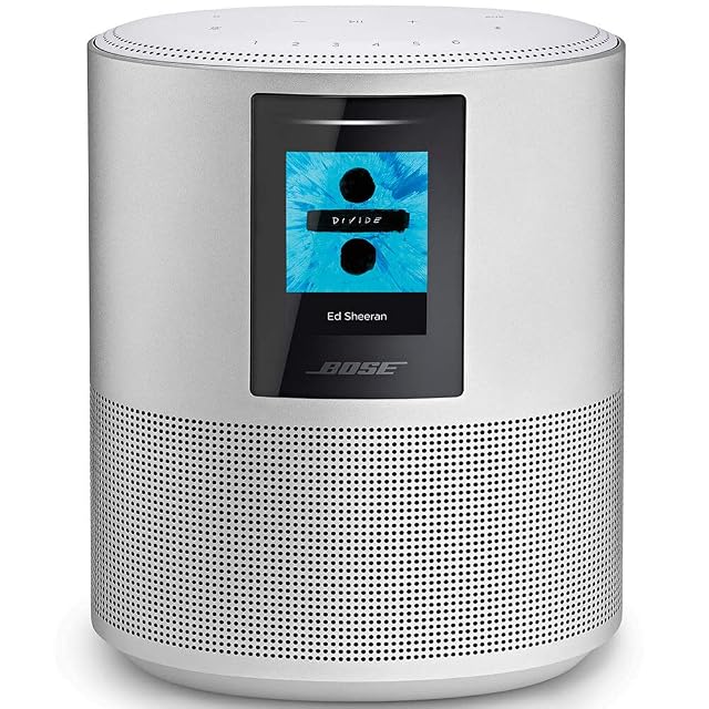 Bose Home Speaker 500 Smart Bluetooth Speaker with Alexa Voice Control Built-in Silver