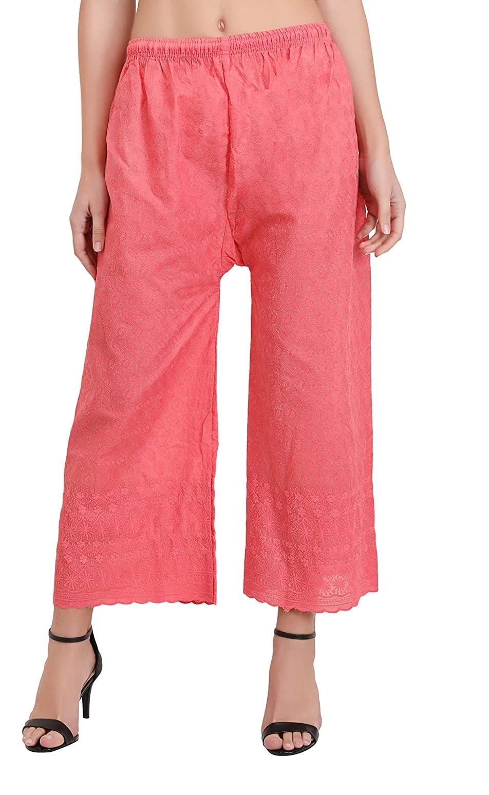 srisaras Women's Regular Fit Palazzo Pants-picture-13