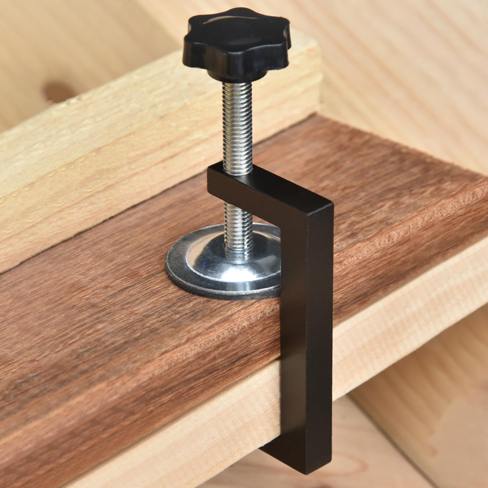 HOIGON 3er-Set C-Klemmen 10 Zoll (25,4 Cm) - Robuste Gusseisen-Klemmen Für Holz, Metall & Bau