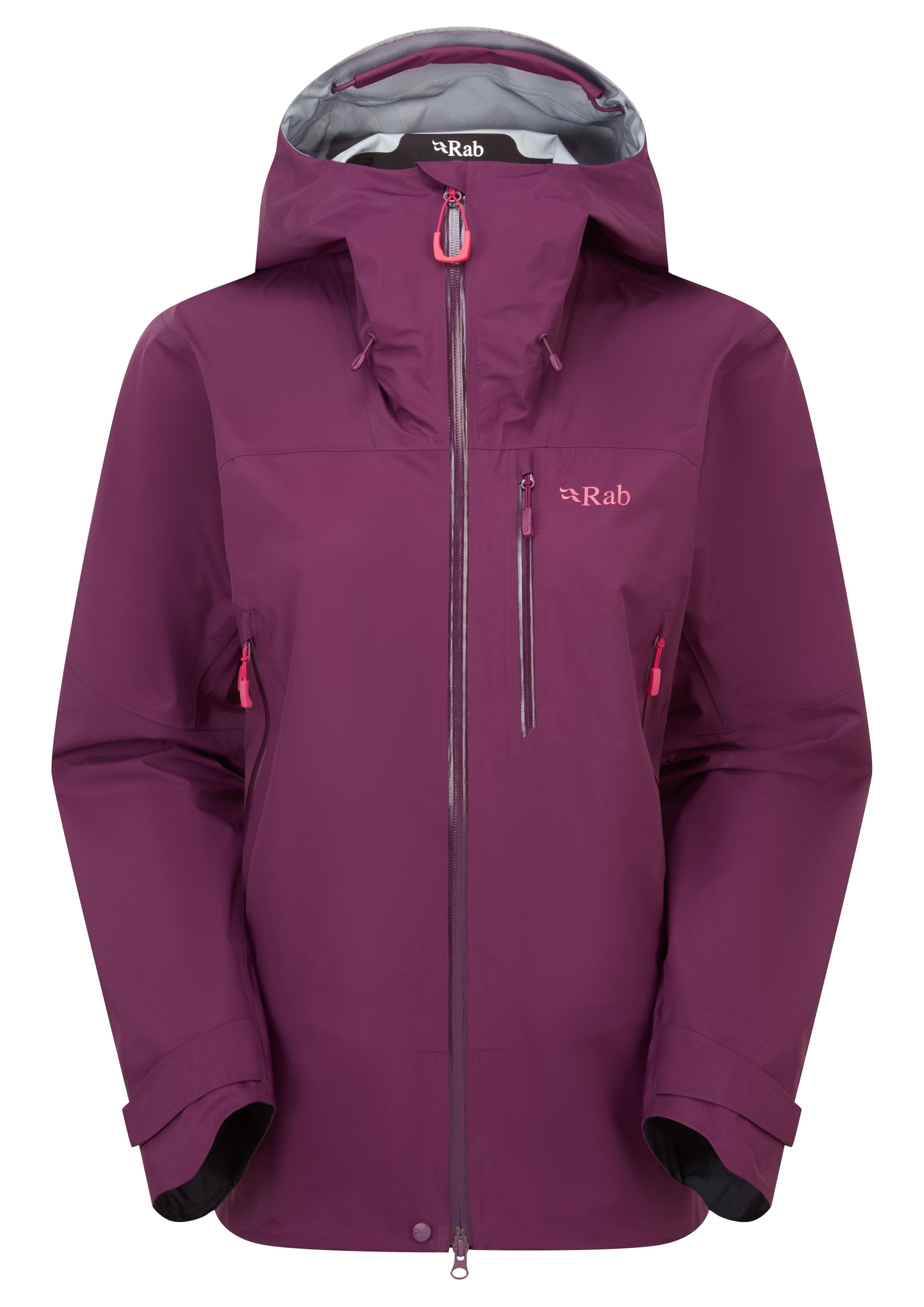 Rab Women's Mulberry Firewall Mountain Jacket - Lightweight Waterproof Hooded Coat For Climbing & Hiking - Small