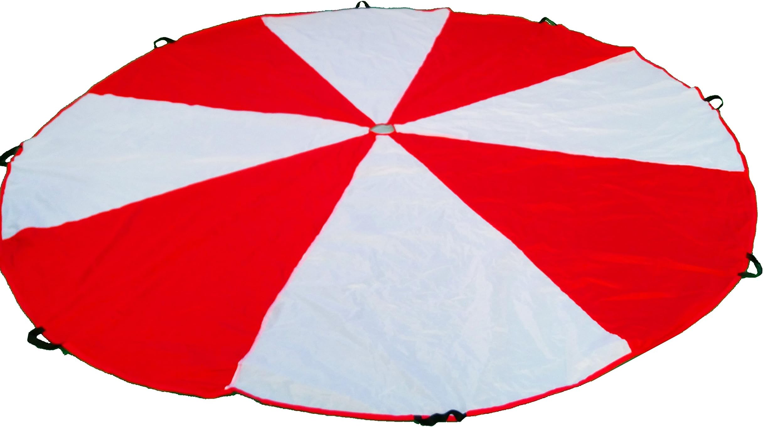 Play Parachute for Kids - 11 Foot with 8 Handles, Popcorn Colors - Perfect for Kids Play and Games