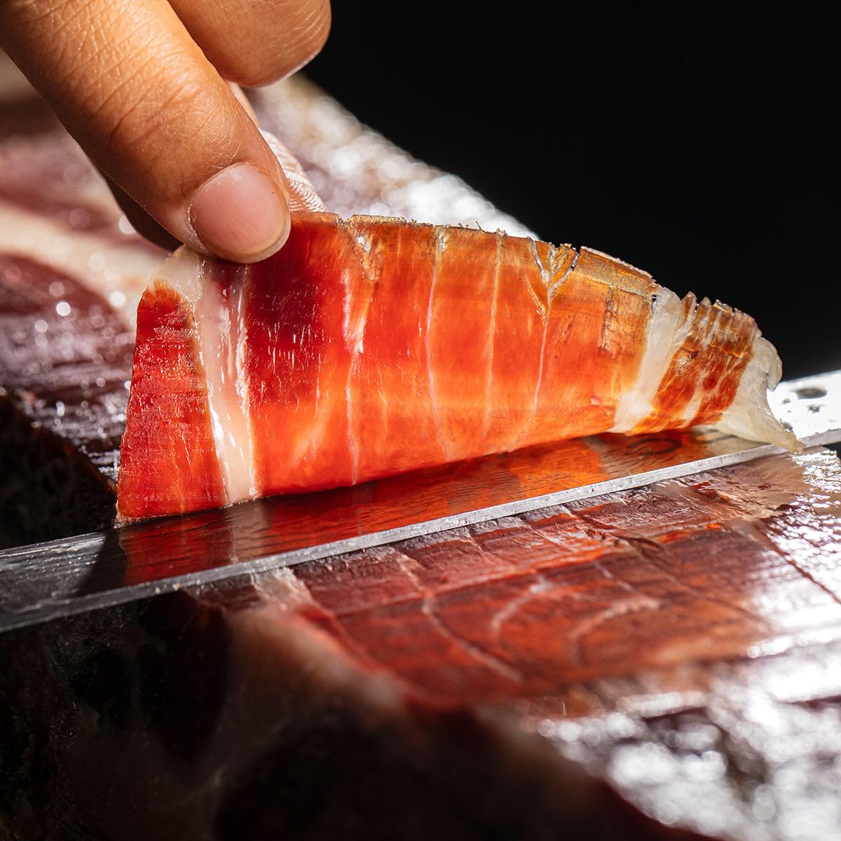 Arcos Set Jamonero 3 Pièces - Couteau à Jambon, Désosseur, Fusil à Aiguiser avec Étui - Acier Inoxydable NITRUM, Manche Ergonomique - Série 2900