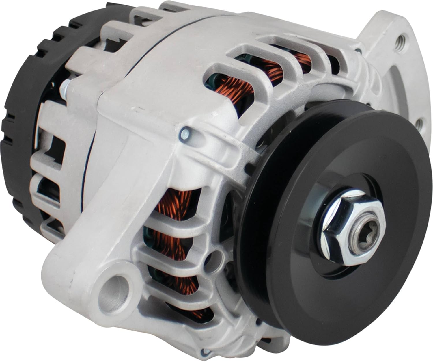 DB Electrical 400-40202 Alternator Compatible With/Replacement For Carrier Transicold 3001114-03, Valeo SG7S058 27mm Alt Mounting Foot Thickness, 12 Volt, Counter Clockwise Rotation Direction