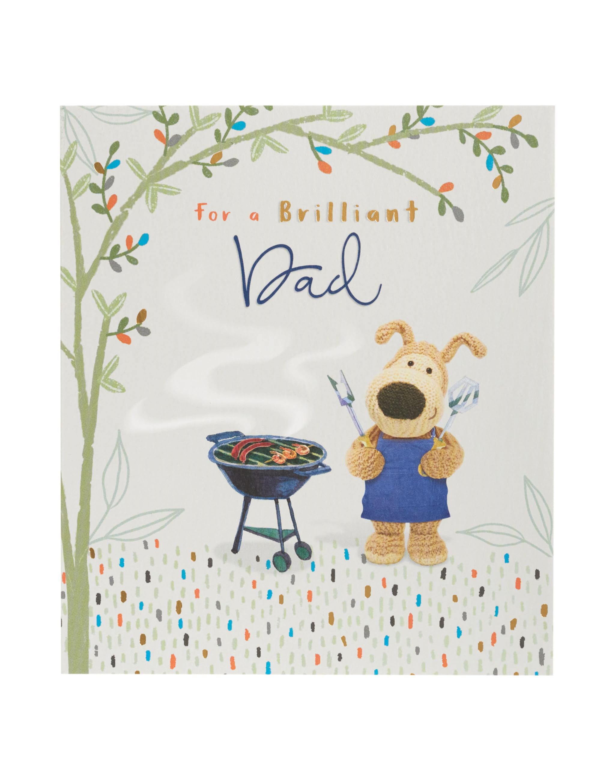 Boofle Father's Day Card for Dad - Cute Design