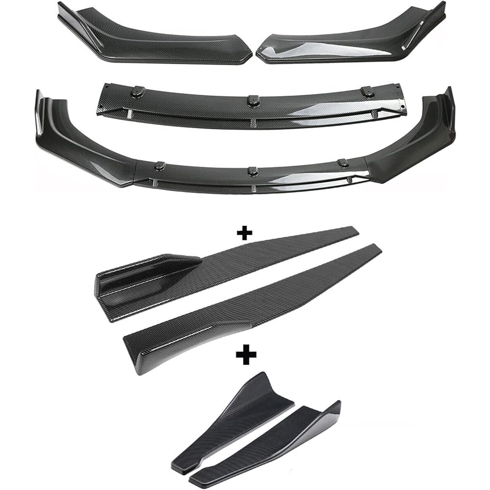 22/mo Finance ABX Universal Front Bumper Lip Carbon Fiber Car Trim