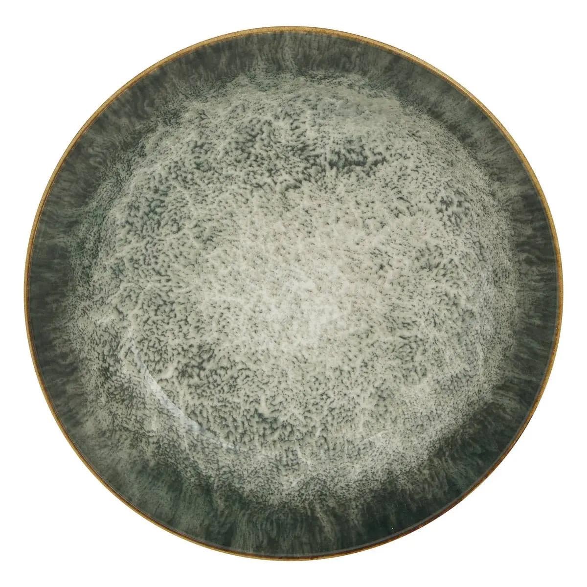 Secret de Gourmet - Service de Table 12 Pièces "Juliette" 26cm Vert