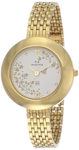 Analog White Dial Women's Watch - 41480CMLY