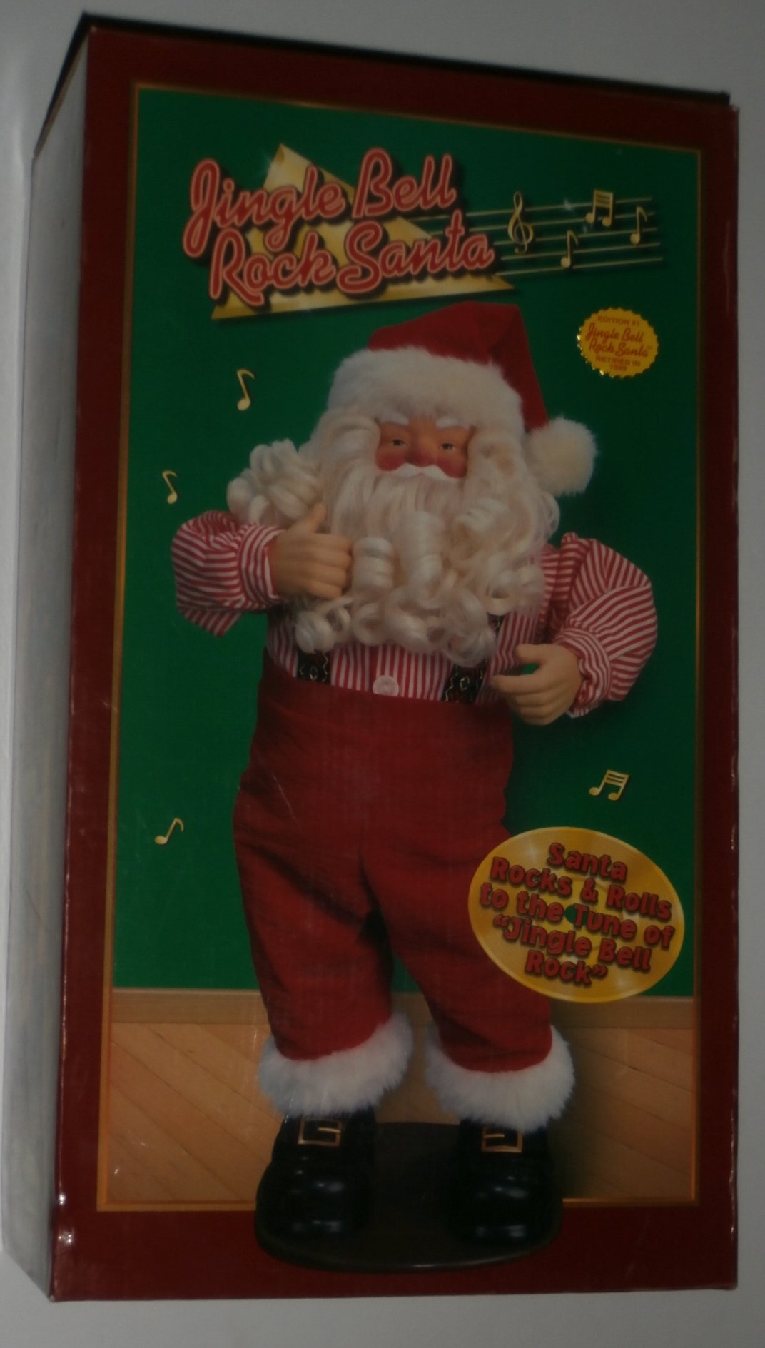 その他 Jingle Bell Rock Santa Amazon.com: Jingle Bell Rock Santa Musical Christmas Santa